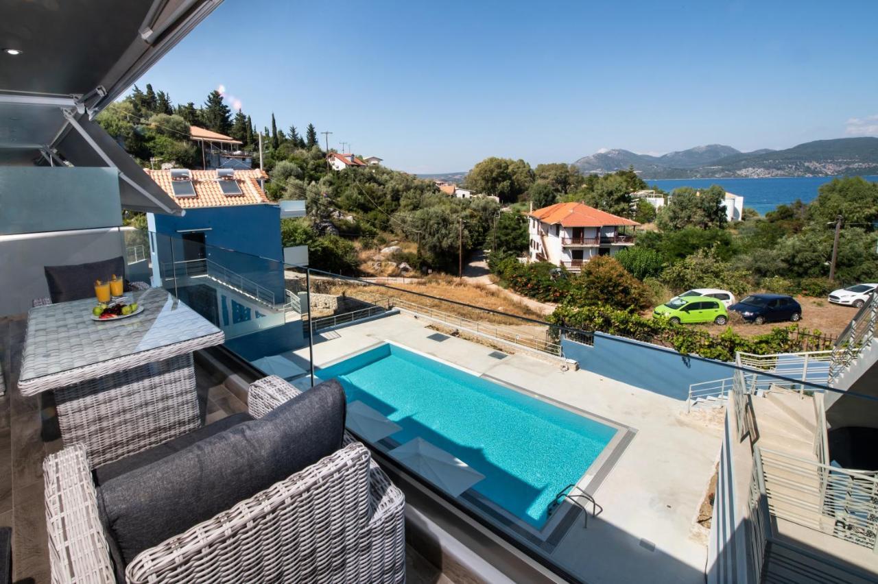 Blue House Luxury Apartment Nikiána Kültér fotó