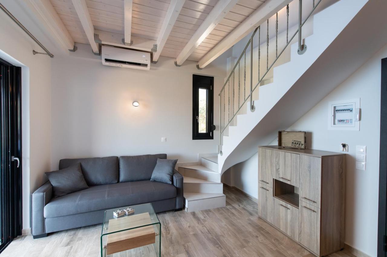 Blue House Luxury Apartment Nikiána Kültér fotó