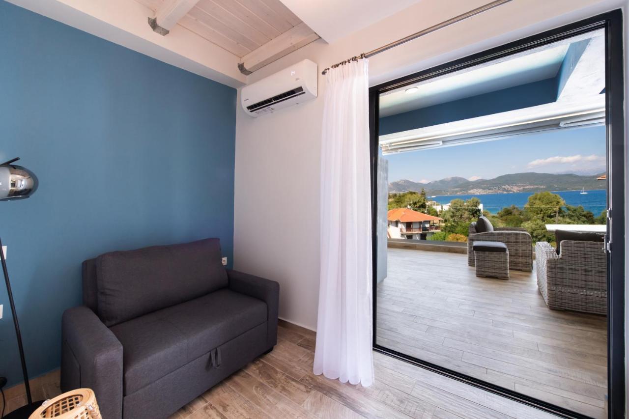 Blue House Luxury Apartment Nikiána Kültér fotó